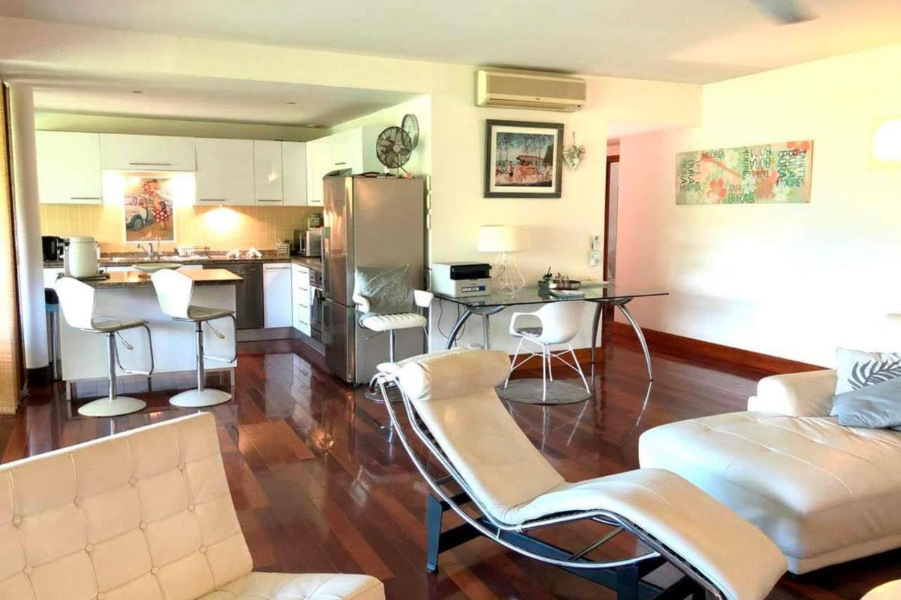 Sunset Beach Carlton- Tahiti - Beachfront Luxury Residence & Pool - 4 Pers Punaauia  Exterior foto
